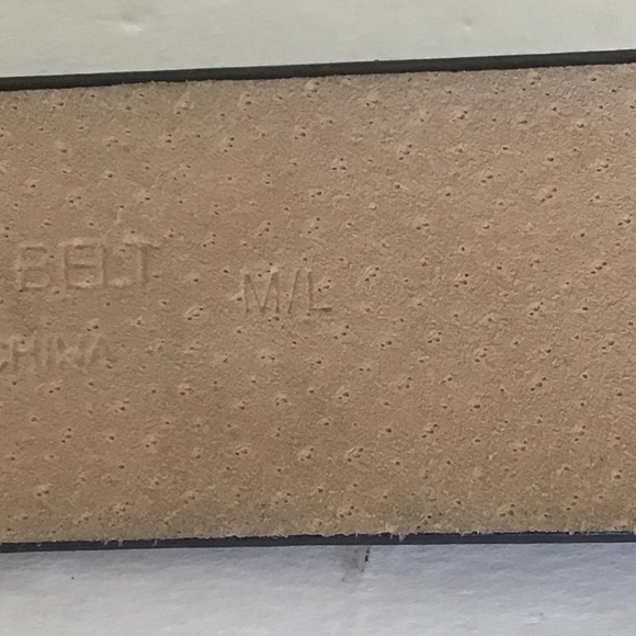 AMIEE LYNN BLACK LEATHER JEWELED BELT M/L - Picture 15 of 15